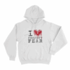 I Love Project Fear Unisex Hoodie White
